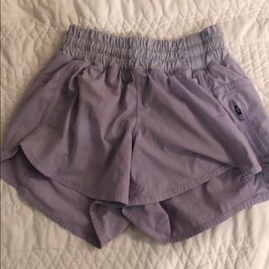 Lululemon Tracker V Shorts Purple